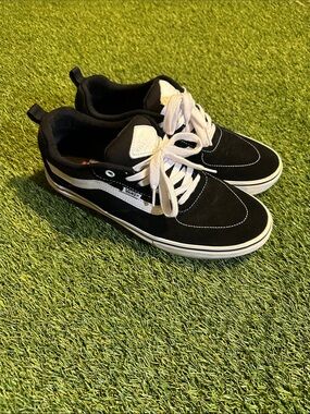 Vans Kyle Walker SK8Black and White Low-Top Skate Shoes Size 10